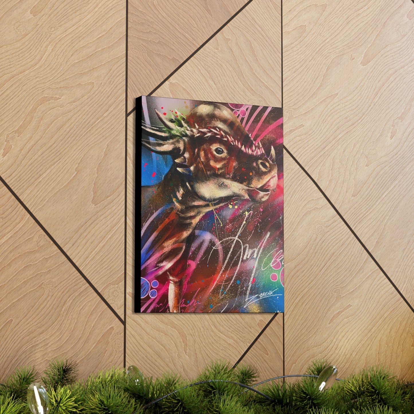 Stygimoloch Canvas Gallery Wrapped Print