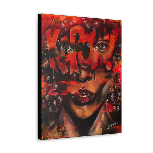 Visualize Canvas Gallery Wrapped Canvas Print