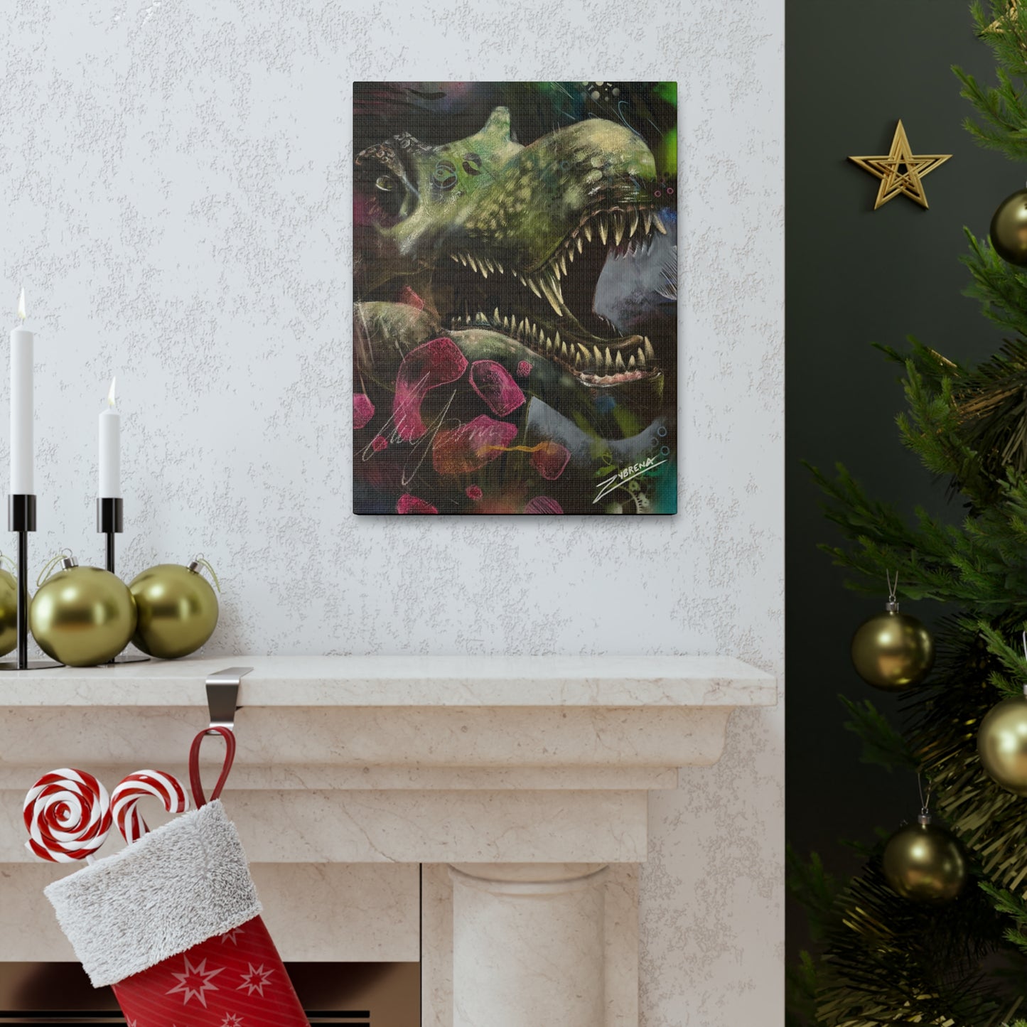 Spinosaurus Canvas Gallery Wrapped Print
