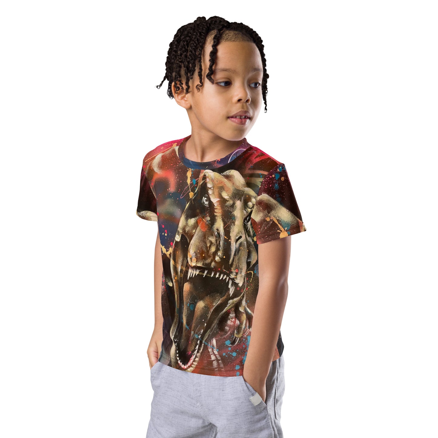 Tyrannosaurus Rex Kids Crew Neck T-shirt