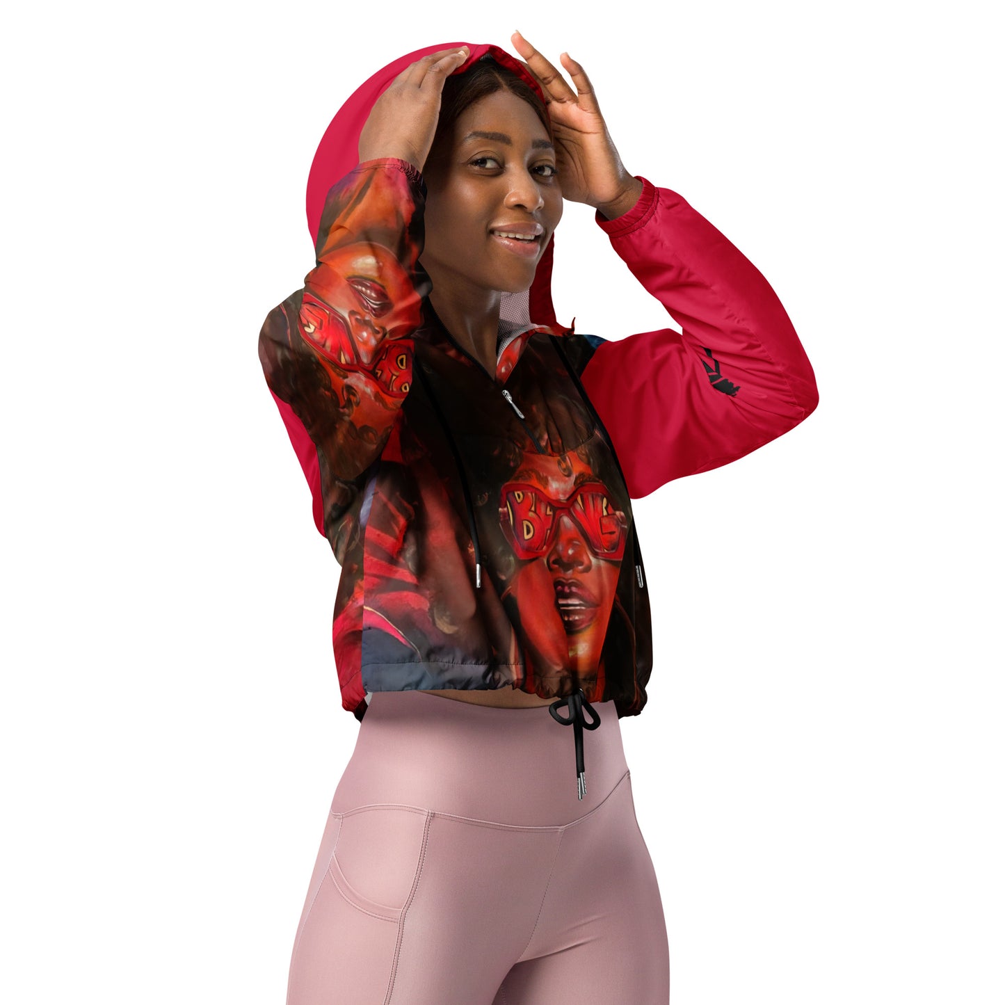 The Future is Bright: BANG! Women’s Cropped Windbreaker